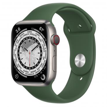 Apple Watch Edition Series 7 LTE 45mm Titanium Case w. Clover Sport Band (ML8W3+MKUN3) - ТвойGadget