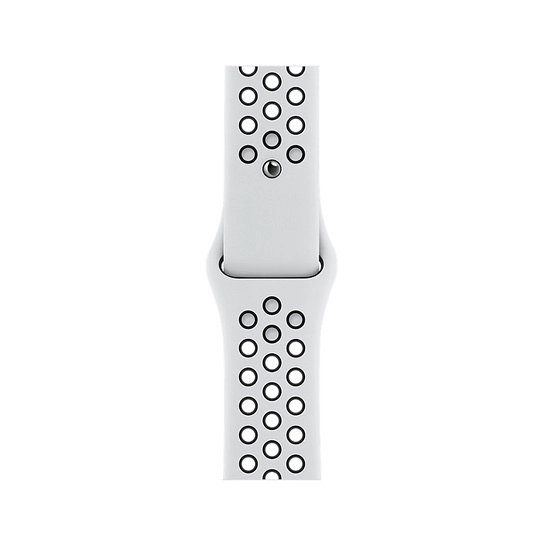 Apple Watch Nike SE GPS + Cellular 40mm Silver Aluminum Case w. Pure Platinum/Black Nike Sport B. (MYYR2) - ТвойGadget