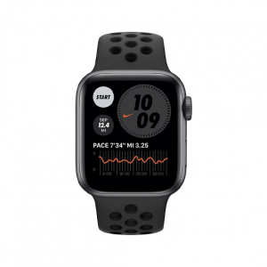Apple Watch Nike SE GPS + Cellular 44mm Space Gray A. Case w. Anthracite/Black Nike S. Band (MKRX3) — изображение 2