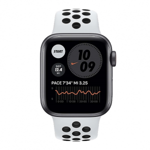 Apple Watch Nike SE GPS + Cellular 44mm Space Gray Aluminum w. Pure Platinum/Black Nike Sport B. (MYYP2) — изображение 2