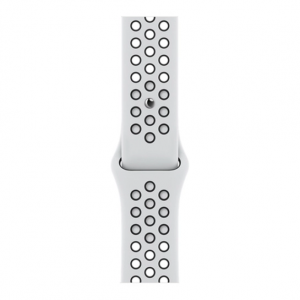 Apple Watch Nike Series 7 GPS 41mm Starlight Aluminum Case w. Pure Platinum/Black Nike Sport Band (MKN33) — изображение 3