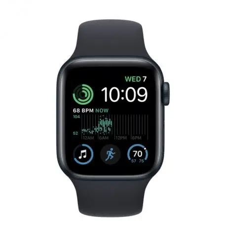 Apple Watch Series 8 GPS + Cellular 41mm Midnight Aluminum Case w. Midnight S. Band S/M (MNUV3) - ТвойGadget