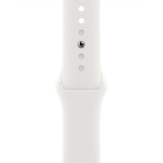 Apple Watch SE 2 GPS + Cellular 40mm Silver Aluminum Case with White Sport Band (MNPP3) - ТвойGadget