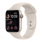 Apple Watch SE 2 GPS + Cellular 40mm Silver Aluminum Case with White Sport Band (MNPP3) - ТвойGadget