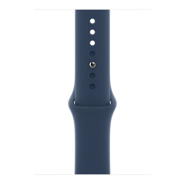 Apple Watch Series 7 GPS 45mm Midnight Aluminum Case With Abyss Blue Sport Band (MKNN3+MKUW3) [OPEN BOX] - ТвойGadget