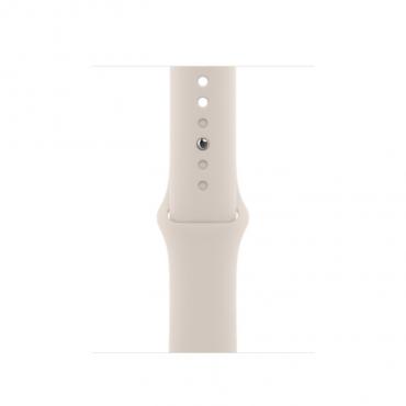 Apple Watch Series 7 GPS + Cellular 41mm Starlight Aluminum Case With Starlight Sport Band (MKH83) - ТвойGadget