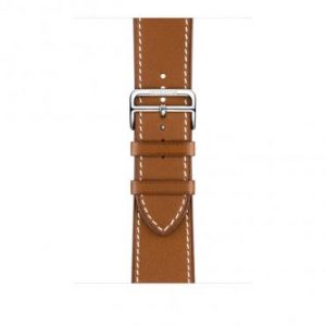 Apple Watch Series 7 Hermes LTE 45mm Sil. S.Steel Case w. Fauve S.Leather S.Tour Dep.Buckle (MKMG3+MKGE3) — изображение 3