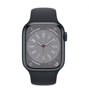 Apple Watch Series 8 GPS 45mm Midnight Aluminum Case w. Midnight Sport Band S/M (MNUJ3) [OPEN BOX] — изображение 2