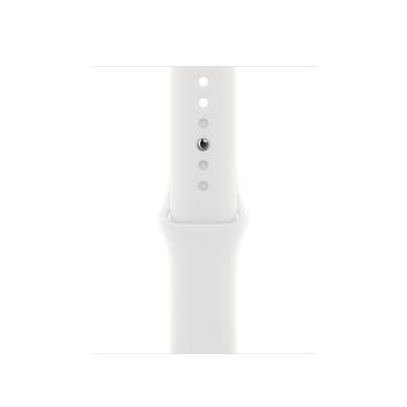 Apple Watch Series 8 GPS + Cellular 41mm Silver Aluminum Case with White S. Band (MP4A3) - ТвойGadget