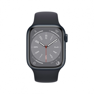 Apple Watch Series 8 GPS + Cellular 41mm Midnight Aluminum Case w. Midnight Sport Band (MNHV3) — изображение 2