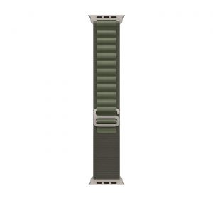 Apple Watch Ultra GPS + Cellular 49mm Titanium Case with Green Alpine Loop - Small (MNHC3/MNHJ3) [Витринные] — изображение 3