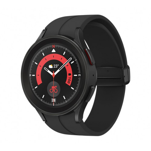 Samsung Galaxy Watch5 Pro 45mm Black Titanium_1 Смарт-часы Samsung Galaxy Watch5 Pro 45mm Black Titanium (SM-R920NZKA) - ТвойGadget
