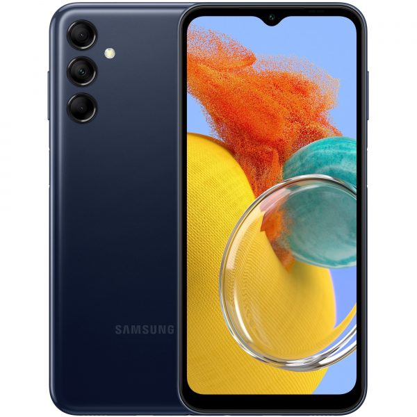 Смартфон Samsung Galaxy M14 4/128GB Dark Blue (SM-M146BDBV) - ТвойGadget