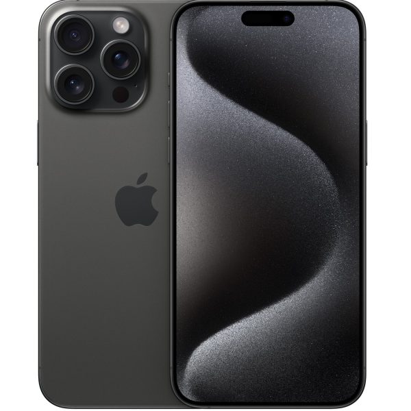 Apple iPhone 15 Pro Max 256 Gb Black Titanium_1 Apple iPhone 15 Pro Max 1TB eSIM Black Titanium (MU6F3) - ТвойGadget