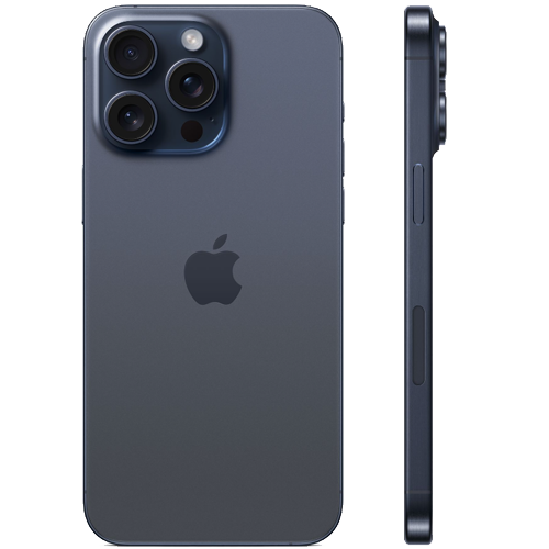 Apple iPhone 15 Pro Max 1TB eSIM Blue Titanium (MU6J3) - ТвойGadget