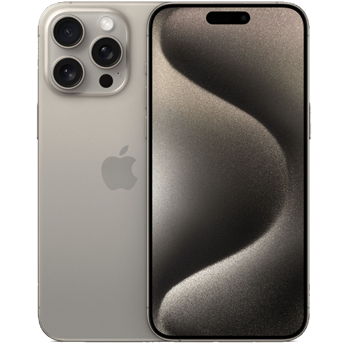 Apple iPhone 15 Pro Max 1TB eSIM Natural Titanium (MU6H3) - ТвойGadget