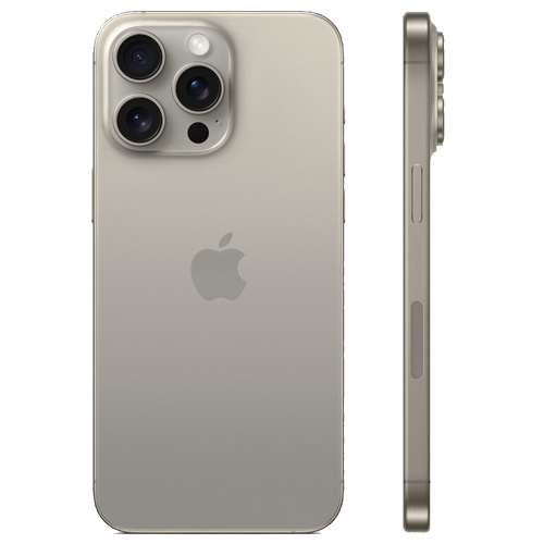 Apple iPhone 15 Pro Max 1TB eSIM Natural Titanium (MU6H3) - ТвойGadget