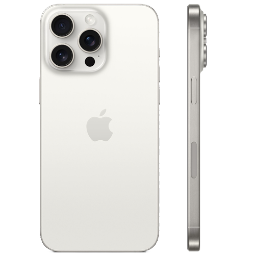 Apple iPhone 15 Pro Max 1TB eSIM White Titanium (MU6G3) - ТвойGadget