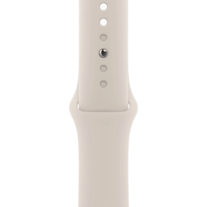 Apple Watch Series 9 GPS 45mm Starlight Aluminum Case w. Starlight Sport Band - M/L (MR973) — изображение 4