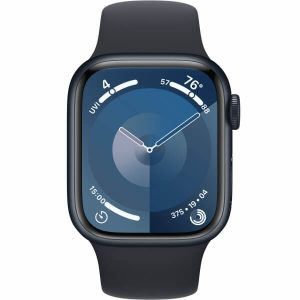 Apple Watch Series 9 GPS 41mm Midnight Aluminum Case w. Midnight Sport Band - S/M (MR8W3) — изображение 2