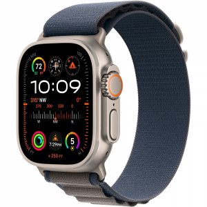 Apple Watch Ultra 2 GPS + Cellular 49mm Titanium Case with Blue Alpine Loop - Small (MREK3/MRFA3) — изображение 1