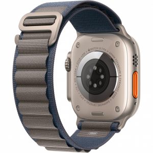 Apple Watch Ultra 2 GPS + Cellular 49mm Titanium Case with Blue Alpine Loop - Small (MREK3/MRFA3) — изображение 3