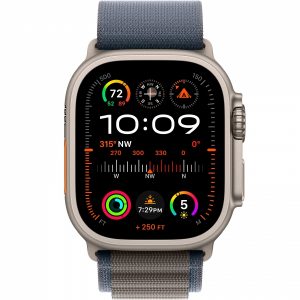 Apple Watch Ultra 2 GPS + Cellular 49mm Titanium Case with Blue Alpine Loop - Medium (MREP3/MRFC3) — изображение 2