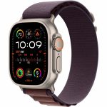Apple Watch Ultra 2 GPS + Cellular 49mm Titanium Case with Blue Alpine Loop — Large (MREQ3/MRFD3) - ТвойGadget