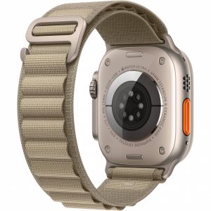 Apple Watch Ultra 2 GPS + Cellular 49mm Titanium Case with Olive Alpine Loop - Medium (MREY3/MRFJ3) — изображение 3