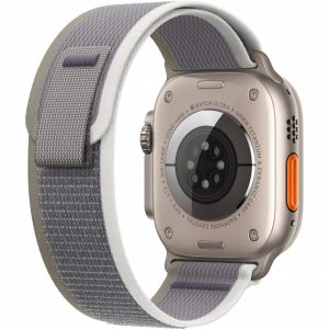 Apple Watch Ultra 2 GPS + Cellular 49mm Titanium Case with Green/Gray Trail Loop - M/L (MRF43) — изображение 3