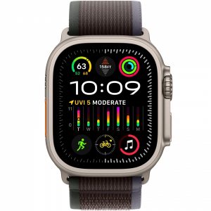 Apple Watch Ultra 2 GPS + Cellular 49mm Titanium Case with Blue/Black Trail Loop - M/L (MRF63) - Зображення 2