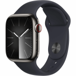 Apple Watch Series 9 GPS + Cellular 41mm Gold S. Steel Case w. Clay S. Band – S/M (MRJ53) - ТвойGadget