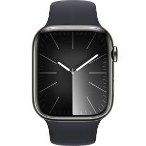 Apple Watch Series 9 GPS + Cellular 41mm Graphite S. Steel Case w. Midnight S. Band - M/L (MRJ93) - Зображення 2