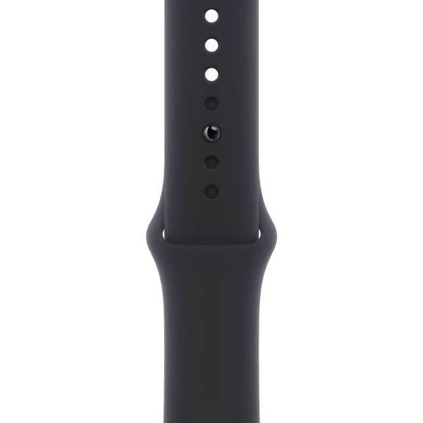 Apple Watch Series 9 GPS + Cellular 41mm Graphite S. Steel Case w. Midnight S. Band – M/L (MRJ93) - ТвойGadget