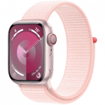 Apple Watch Series 9 GPS 41mm Starlight Aluminum Case w. Starlight S. Loop (MR8V3) - ТвойGadget