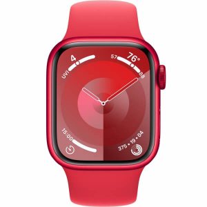 Apple Watch Series 9 GPS 41mm PRODUCT RED Alu. Case w. PRODUCT RED S. Band - M/L (MRXH3) — изображение 2