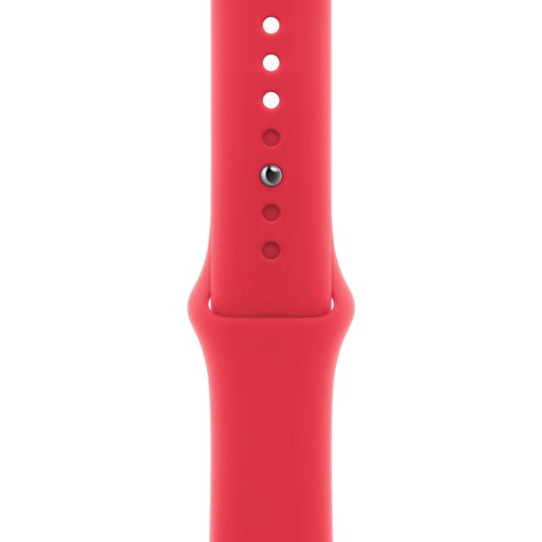 Apple Watch Series 9 GPS 41mm PRODUCT RED Alu. Case w. PRODUCT RED Sport Band — S/M (MRXG3) - ТвойGadget