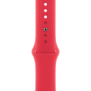 Apple Watch Series 9 GPS + Cellular 41mm PRODUCT RED Alu. Case w. PRODUCT RED Sport Band - S/M (MRY63) — изображение 3