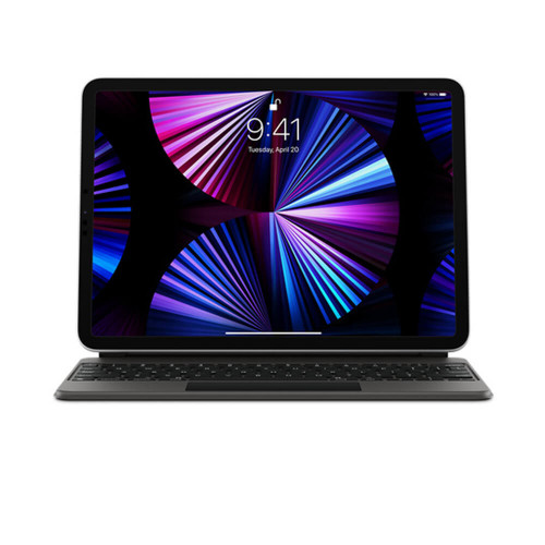 Чехол-клавиатура для планшета Apple Magic Keyboard for iPad Pro 12.9″ 5th gen. — Black (MJQK3) - ТвойGadget