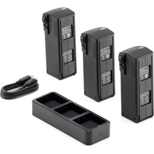 3 акумулятори та зарядний пристрій DJI Mavic 3 Enterprise Series Battery Kit (CP.EN.00000421.01) - ТвойGadget