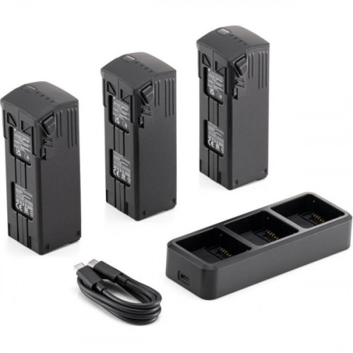 3 акумулятори та зарядний пристрій DJI Mavic 3 Enterprise Series Battery Kit (CP.EN.00000421.01) - ТвойGadget