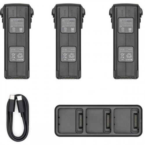3 акумулятори та зарядний пристрій DJI Mavic 3 Enterprise Series Battery Kit (CP.EN.00000421.01) - ТвойGadget