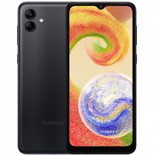 Samsung Galaxy A04 4:64GB Black 1 Смартфон Samsung Galaxy A04 4/64GB Black (SM-A045FZKG) - ТвойGadget