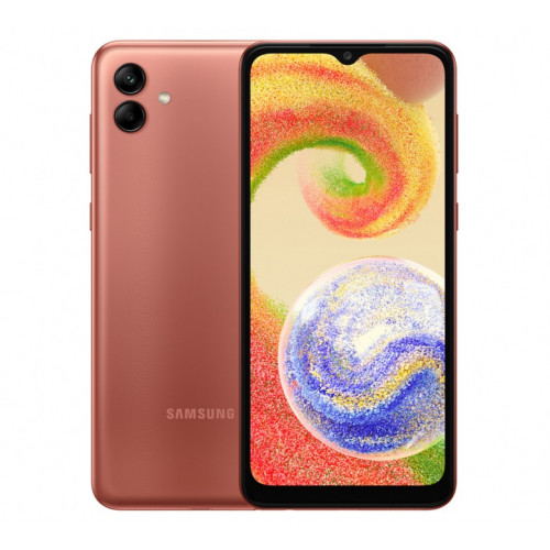 Samsung Galaxy A04 4:64GB Copper1 Смартфон Samsung Galaxy A04 4/64GB Copper (SM-A045FZCG) - ТвойGadget