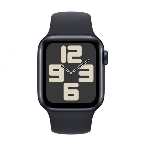 Apple Watch SE 2 GPS 40mm Midnight Aluminium Case with Midnight Sport Band M/L (MR9Y3) - ТвойGadget