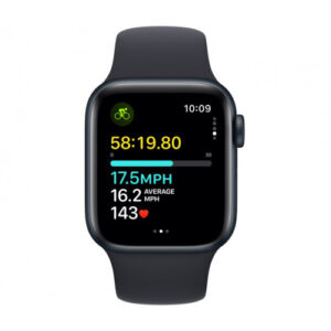 Apple Watch SE 2 GPS 40mm Midnight Aluminium Case with Midnight Sport Band M/L (MR9Y3) - Зображення 3