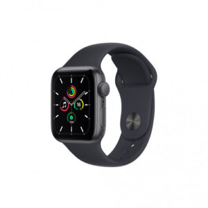 Apple Watch SE GPS 44mm Space Gray Aluminum Case with Midnight Sport Band (MKQ63) - Зображення 1