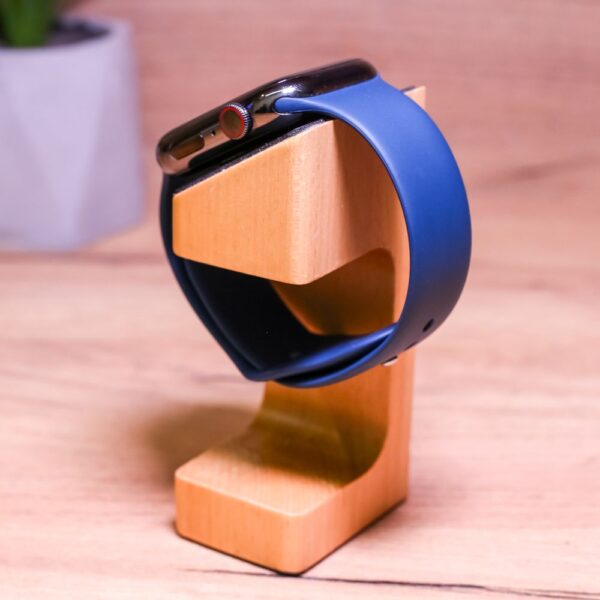 Apple Watch Series 7 GPS + Cellular 45mm Graphite S. Steel Case w. Abyss Blue S. Band (MKJH3) Б/У - ТвойGadget
