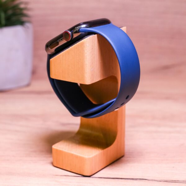 Apple Watch Series 7 GPS + Cellular 41mm Graphite S. Steel Case w. Abyss Blue S. Band (MKHJ3) Б/У - ТвойGadget