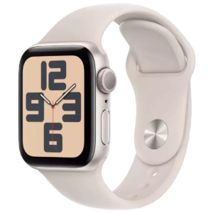 Смарт-часы Apple Watch SE 2 GPS 44mm Starlight Aluminium Case with Starlight Sport Band M/L (MRE53)